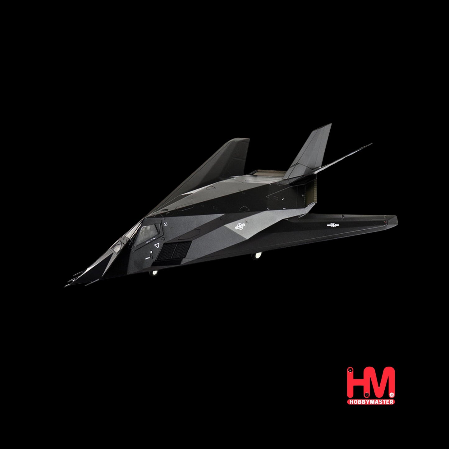 Lockheed F-117A Nighthawk Stealth Aircraft "84-0809" (2022) United States Air Force "Air Power Series"  by Hobby Master
