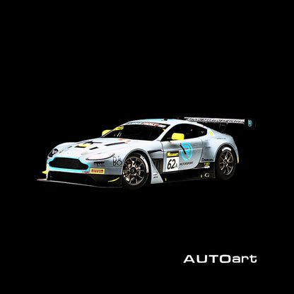 Aston Martin Vantage V12 GT3 #62A J. Dennis - M. Vaxiviere - M. Kirchhoefer Team R-Motorsport Bathurst 12H (2019) by Autoart