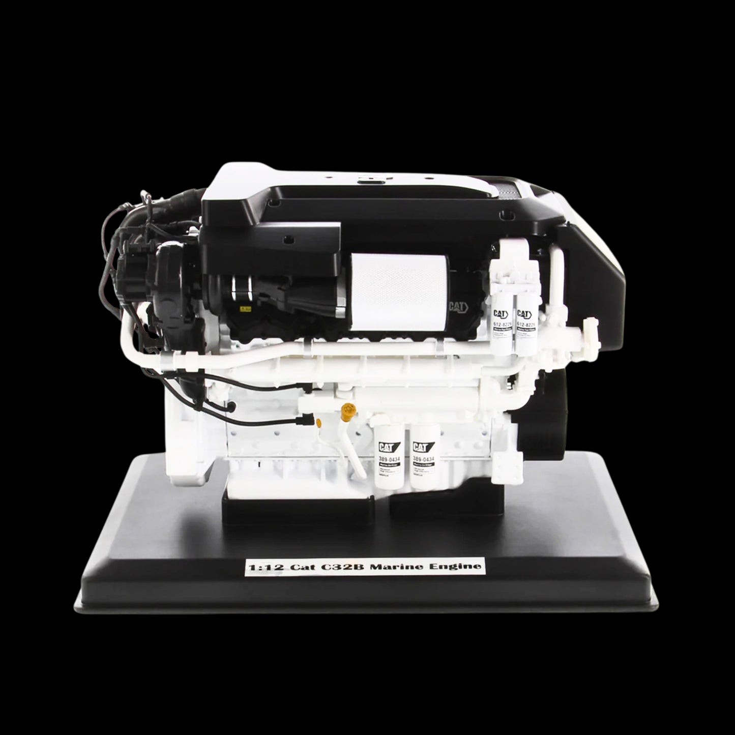 CAT Caterpillar C32B Marine Engine Replica "High Line Series" 1/12 Diecast Model.