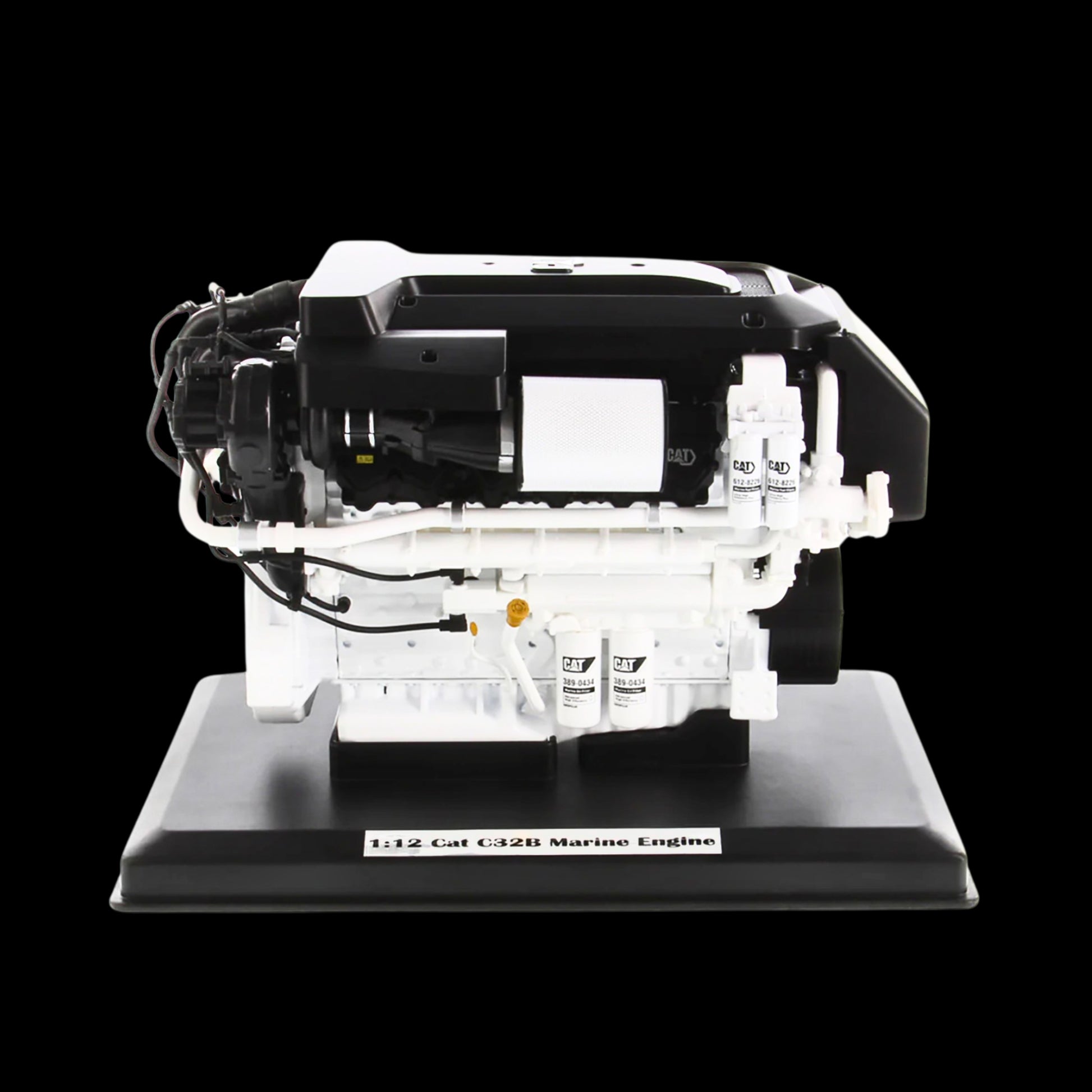 CAT Caterpillar C32B Marine Engine Replica "High Line Series" 1/12 Diecast Model.