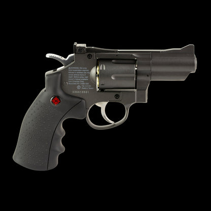 Crosman, CO2 Powered Duel Ammo Full Metal Snub Nose Revolver.