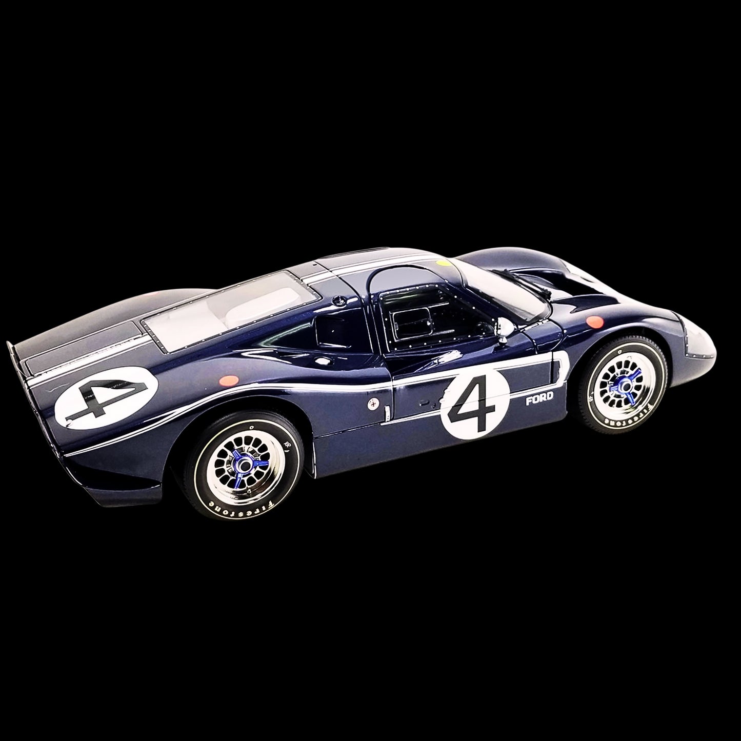 Ford GT40 MKIV #4 Denny Hulme - Lloyd Ruby "Holman & Moody" "24 Hours of Le Mans" (1967) "Masterpiece Collection" by ACME