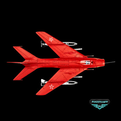 Mikoyan-Gurevich MiG-19S Farmer C Fighter Aircraft "Yellow 45" "VVS Display Team Soviet Air Force Kubinka Air Base" (1960) "Wing" Series  by Panzerkampf