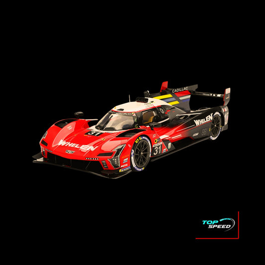Cadillac V-Series.R #31 Jack Aitken - Tom Blomqvist - Pipo Derani "Whelen Cadillac Racing" 2nd Place IMSA "24 Hours of Daytona" (2024) 1/18 Model Car by Top Speed