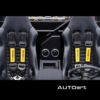 Lamborghini Miura SVR Jota Red 1/18 Model Car by Autoart