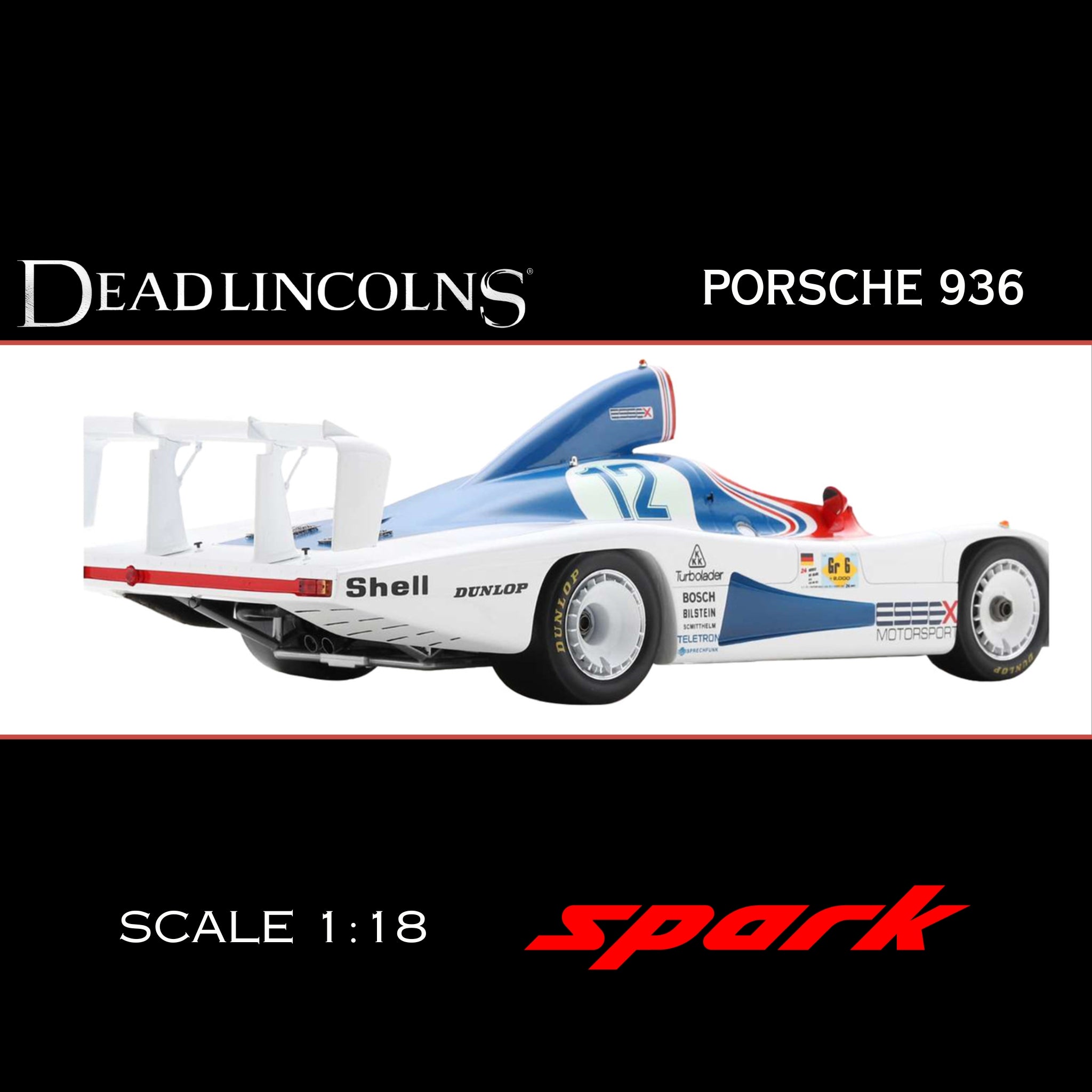 Porsche 936 number 12 Jacky Ickx - Brian Redman Essex Motorsport