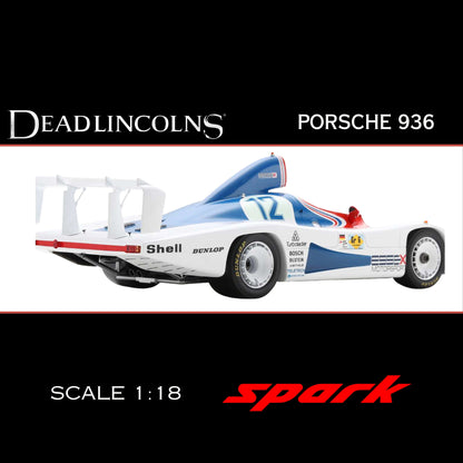 Porsche 936 number 12 Jacky Ickx - Brian Redman Essex Motorsport Porsche