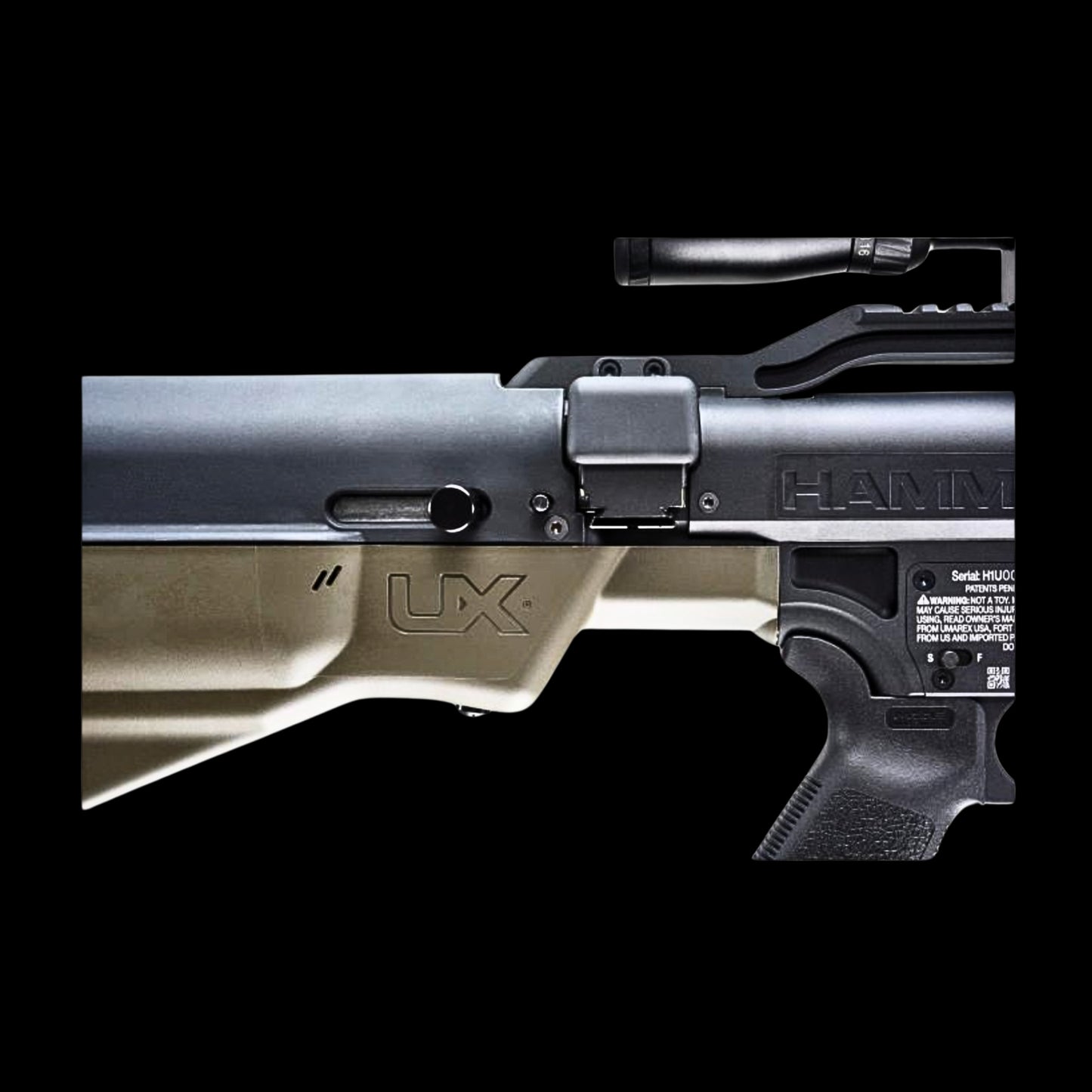 Umarex Hammer Big Bore PCP Hunting Air Rifle .50 Cal 2/rd 29.5" Barrel 760 fps