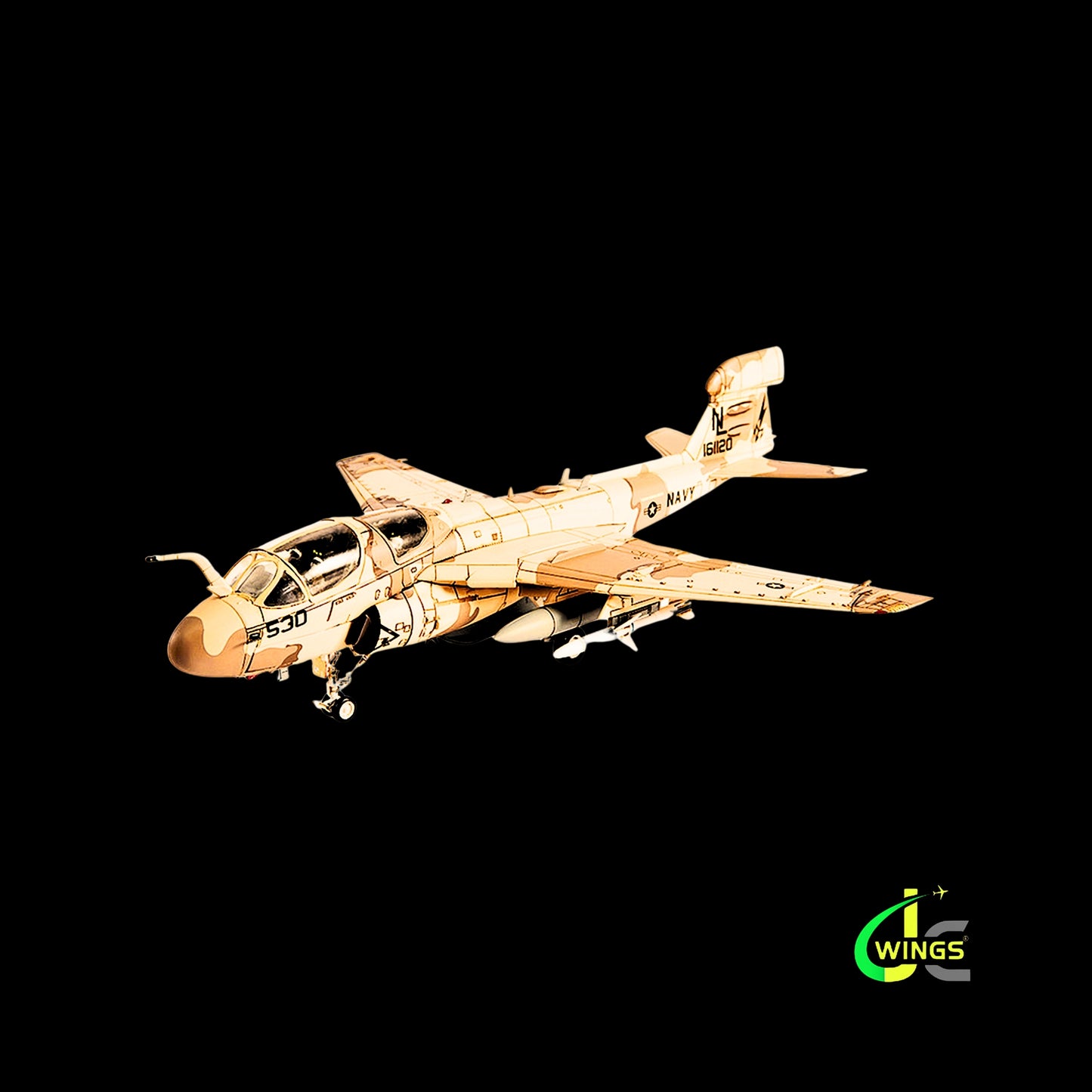 Grumman EA-6B Prowler Attack Aircraft "VAQ-133 Wizards Afghanistan" (2007) United States Navy  by JC Wings
