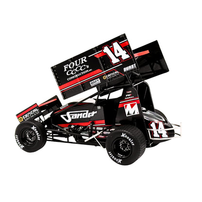 Winged Sprint Car #14 Spencer Bayston "Four CCCC's Construction - Sander" Jason Meyers Racing