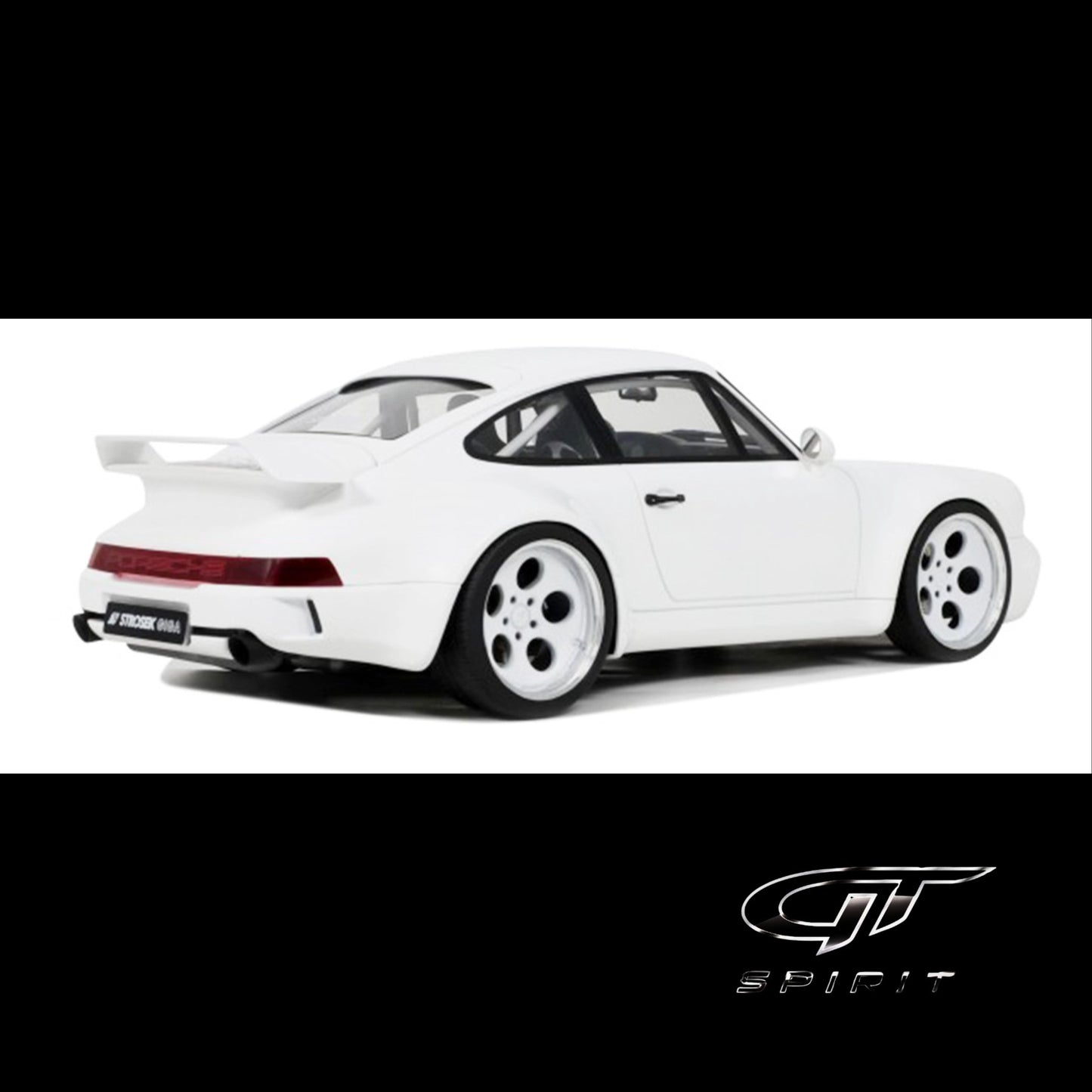 2024 Strosek GIGA (Porsche 911) White 1/18 Resin Model Car – GT Spirit (Brand New)