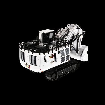 Diecast Masters CAT 6060 Hydraulic Mining Front Shovel (Coal Config) White 1/87 HO Diecast Model (High Line Series)
