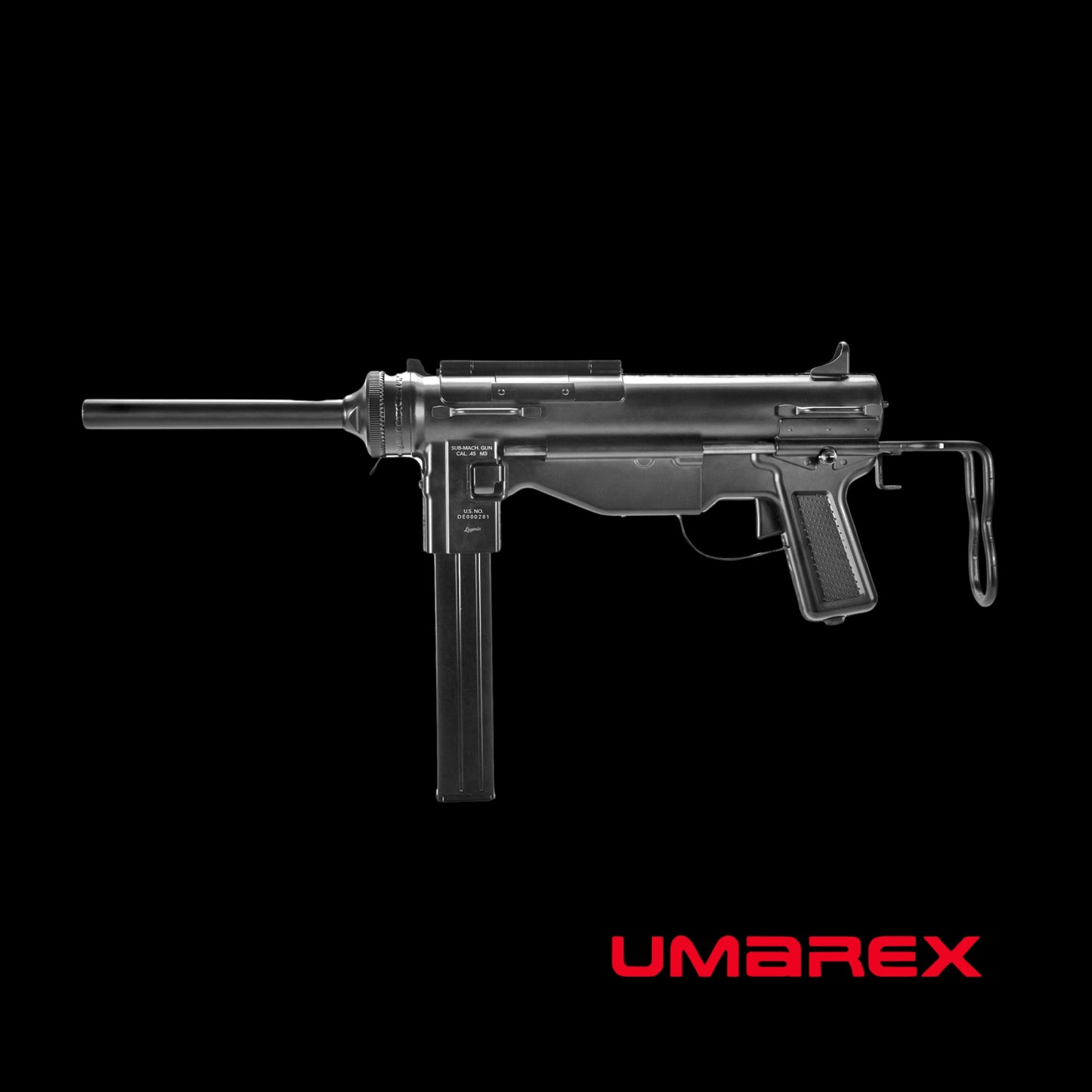 Umarex, M3 Grease Gun, CO2 Rifle, 177 BB gun.