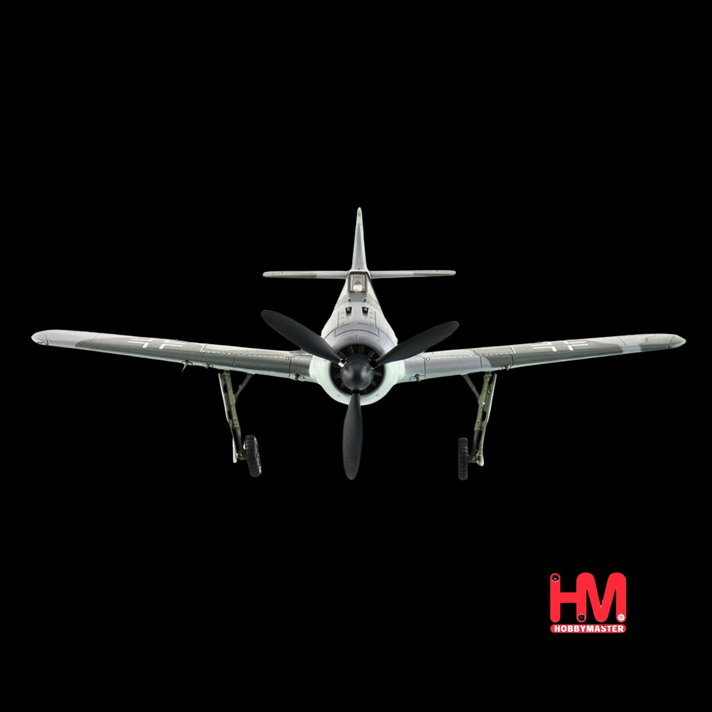 Focke-Wulf Fw 190A-3 Fighter Aircraft "8. Staffel Jagdgeschwader 2 (8/JG.2) World War II" German Luftwaffe "Air Power Series" 1/48 Diecast Model by Hobby Master