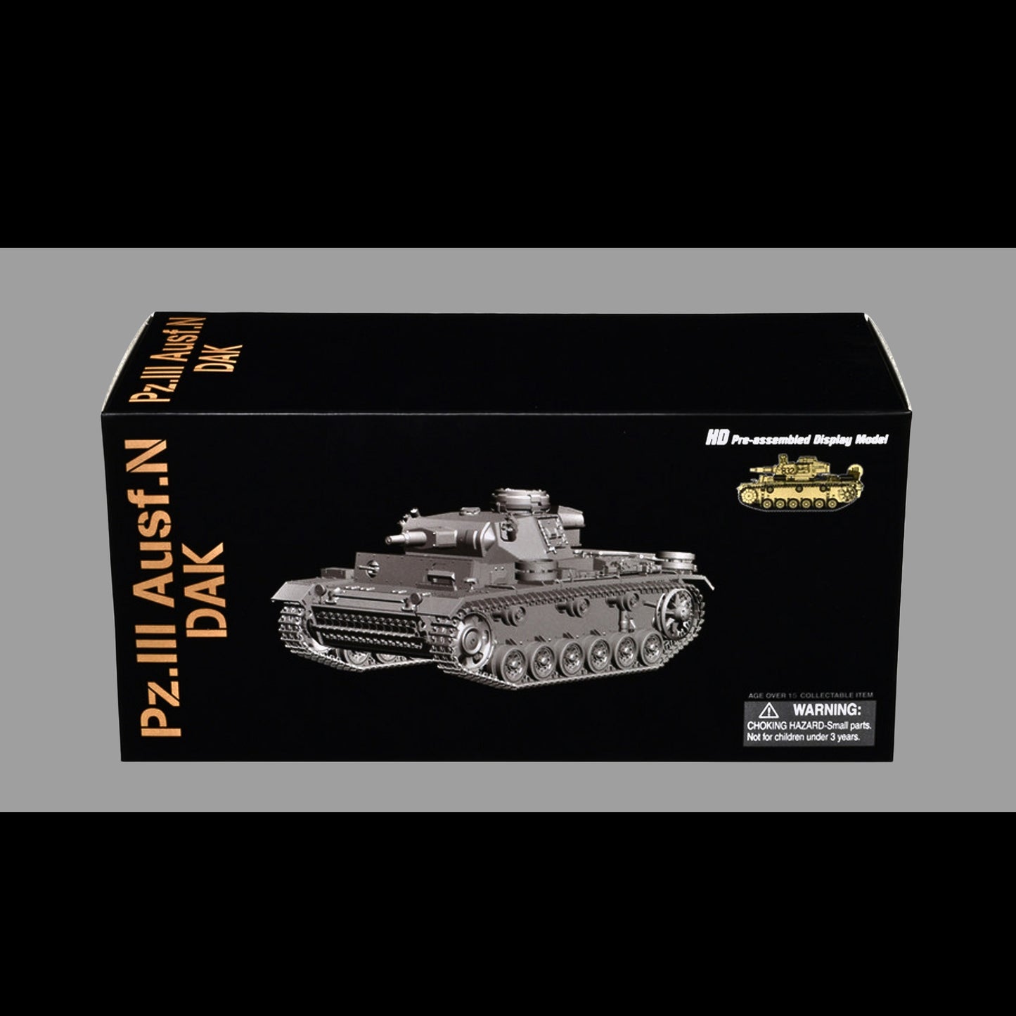 Germany Pz.Kpfw.III Ausf.N DAK Tank #832 "s.Pz.Abt.501 Tunisia" (1942/43) "NEO Dragon Armor" Series 1/72 Plastic Model by Dragon Models