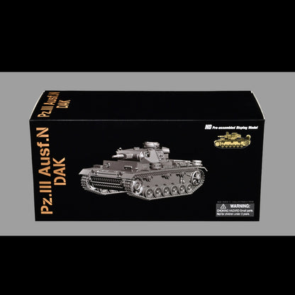 Germany Pz.Kpfw.III Ausf.N DAK Tank #832 "s.Pz.Abt.501 Tunisia" (1942/43) "NEO Dragon Armor" Series 1/72 Plastic Model by Dragon Models