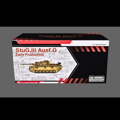 Germany StuG III Ausf. G "Early Production" Tank "#233 Pz.Abt. 103 3.Pz.Gren. Div. Rome" (1943) "NEO Dragon Armor" Series 1/72 Plastic Model by Dragon Models