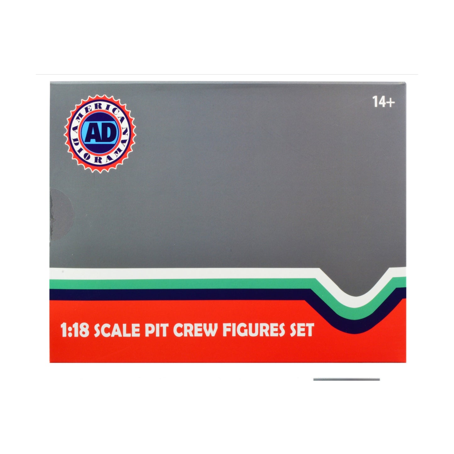 Formula One F1 Pit Crew 7 Figure Set Team Black Release III for 1/18 Scale Models by American Diorama