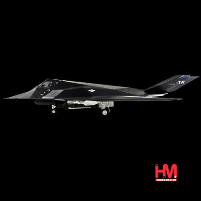 Lockheed F-117A Nighthawk Stealth Aircraft "84-0809" (2022) United States Air Force "Air Power Series"  by Hobby Master