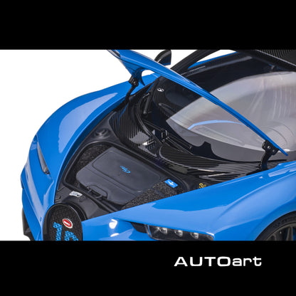 2019 Bugatti Chiron Sport French Racing Blue and Carbon
