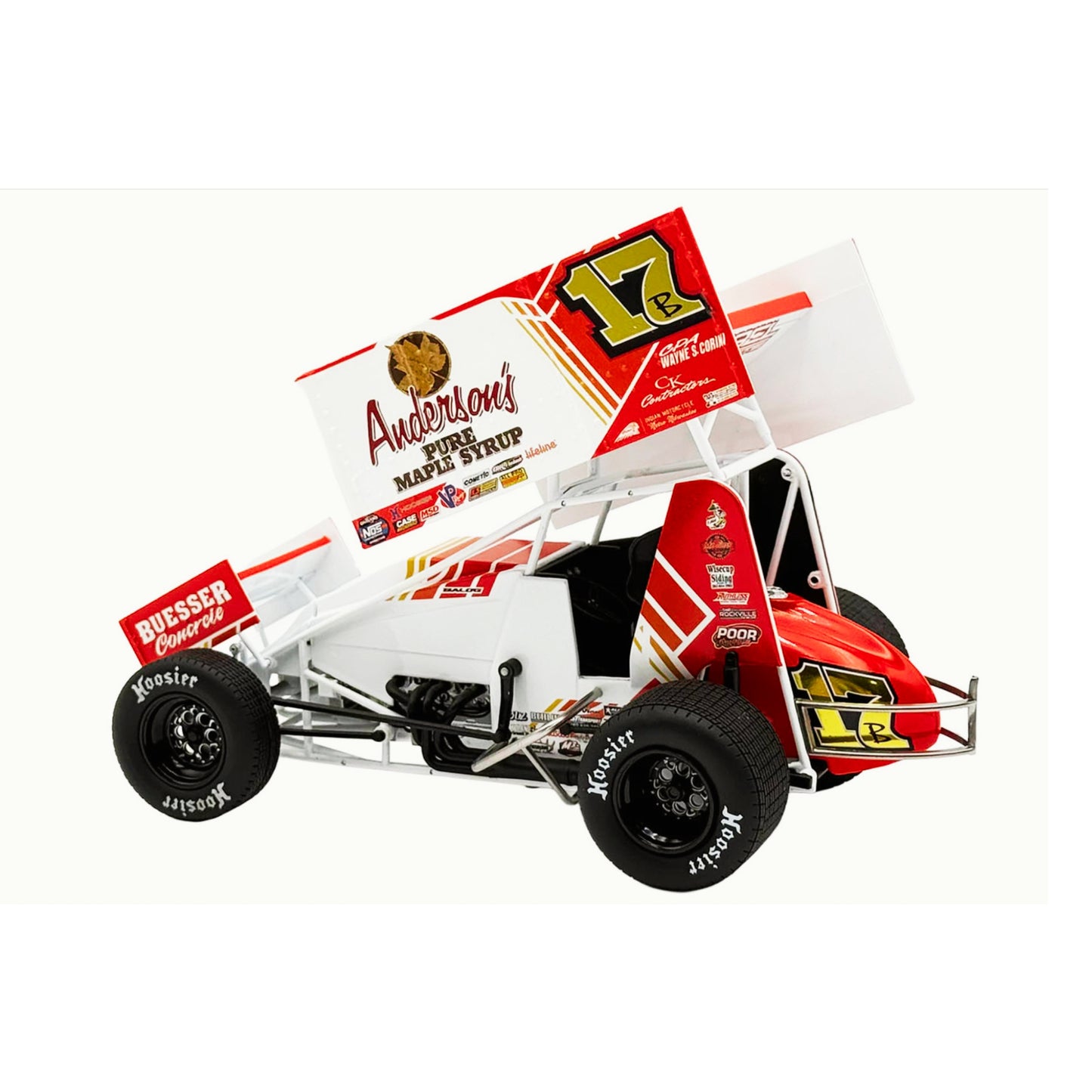 Winged Sprint Car #17B Bill Balog "Anderson's Pure Maple Syrup" (2025)