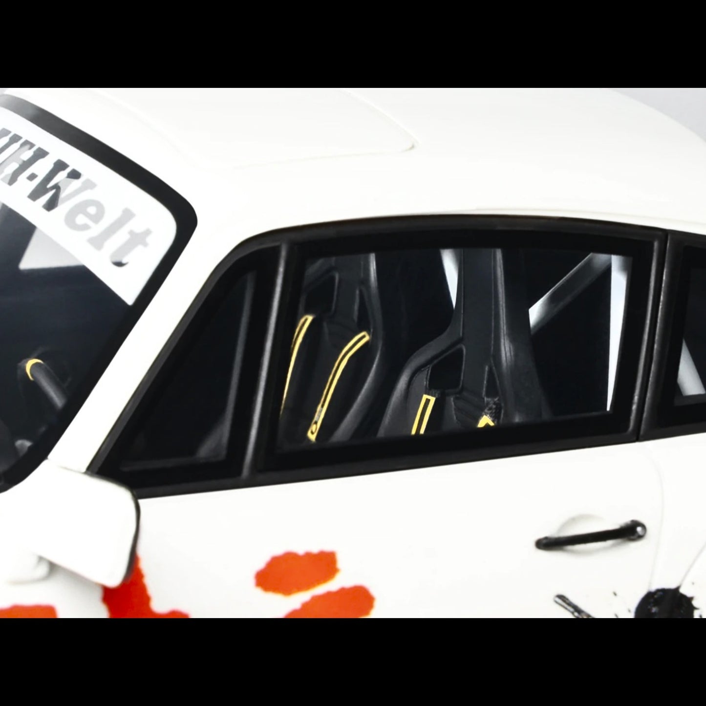 2024 RWB Akira White w/ Graphics “Akira” (1988) Movie 1/18 Resin Model Car – GT Spirit (Brand New)