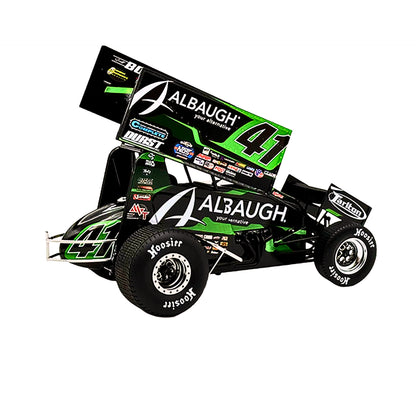 Winged Sprint Car #41 Carson Macedo "Albaugh" Jason Johnson Racing