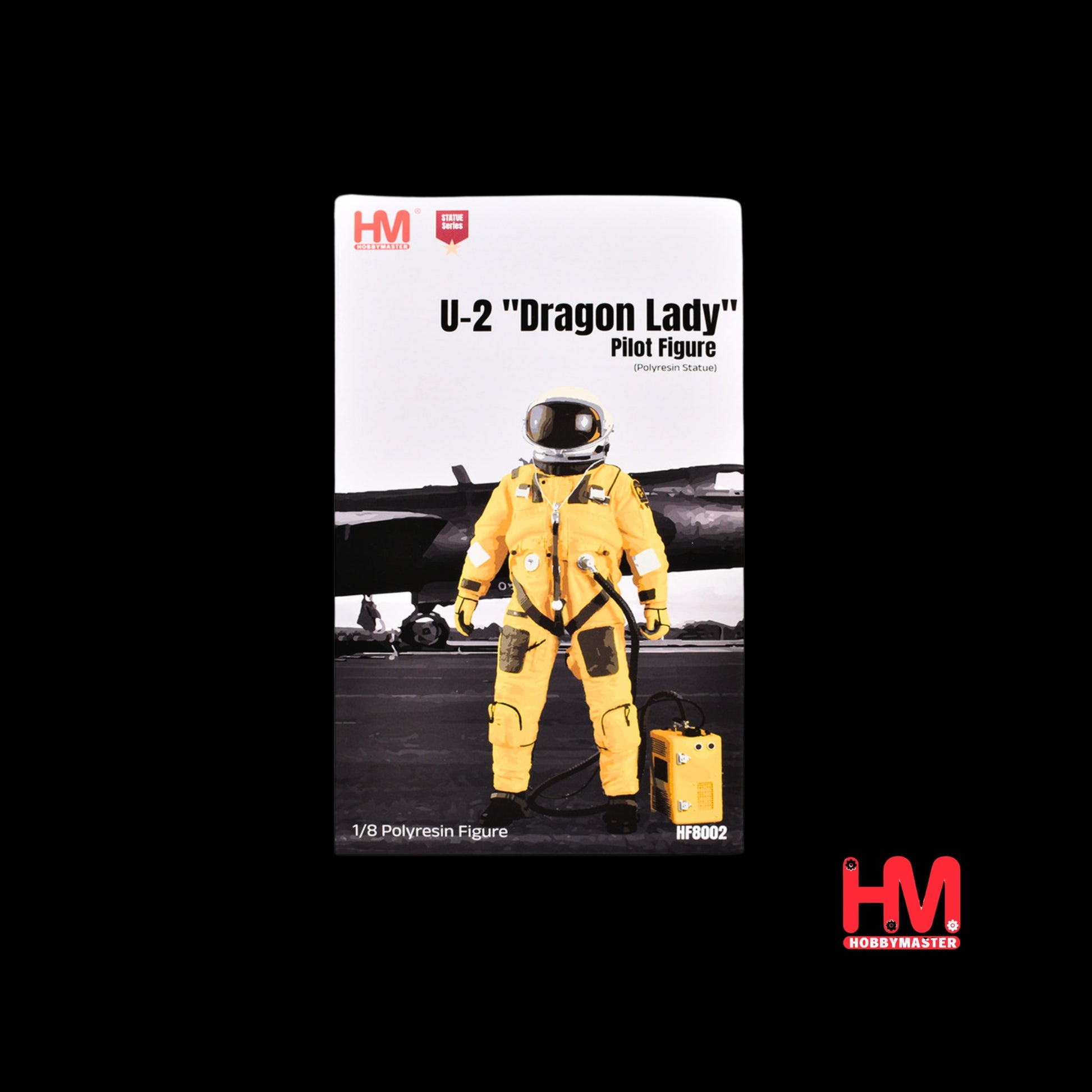 U-2 "Dragon Lady" Pilot Polyresin Statue "Statue Series" 1/8 Scale Model by Hobby Master.