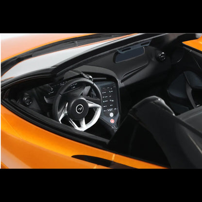GT Spirit 2024 McLaren 750S Spider Orange Metallic 1/18 Resin Model Car (Sealed / No Openings)