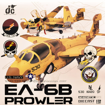 Grumman EA-6B Prowler Attack Aircraft "VAQ-133 Wizards Afghanistan" (2007) United States Navy  by JC Wings
