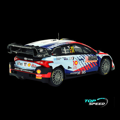 Hyundai i20 N Rally1 Hybrid #11 Thierry Neuville - Martijn Wydaeghe "Hyundai Shell Mobis WRT" Winner WRC "Monte Carlo Rally"  by Top Speed