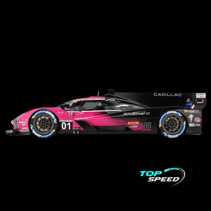 Cadillac V-Series.R #01 Sebastien Bourdais - Scott Dixon - Renger van der Zande "Cadillac Racing" Winner IMSA "Petit Le Mans" (2024)  by Top Speed - 1