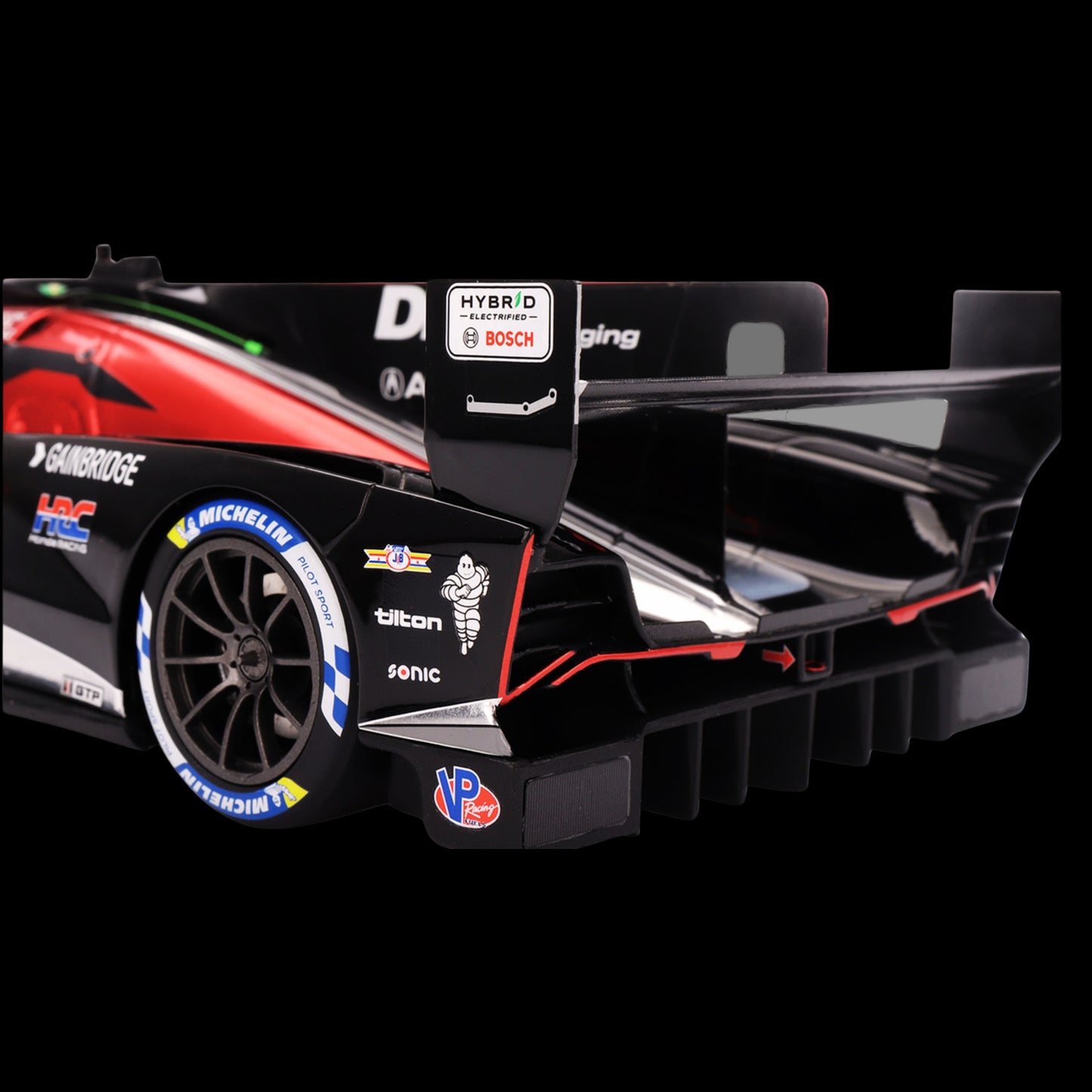 Acura ARX-06 GTP #40 Louis Deletraz - Colton Herta - Jordan Taylor "Wayne Taylor Racing with Andretti" Winner "12 Hours of Sebring" (2024) 1/18 Model Car by Top Speed