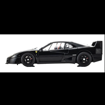 Ferrari F40 Black 1/18 Diecast Model Car by Kyosho