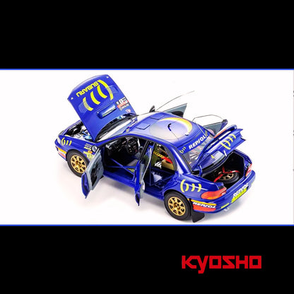 Subaru Impreza #4 McRae/Ringer RAC Rally Winner 1994 – 1:18 Diecast Model Car by Kyosho