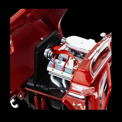 1979 Ford F-250 Monster Truck with 48-Inch Tires "Walkin' Tall" Red "Kings of Crunch" Series 1/18 Diecast Model Car by Greenlight