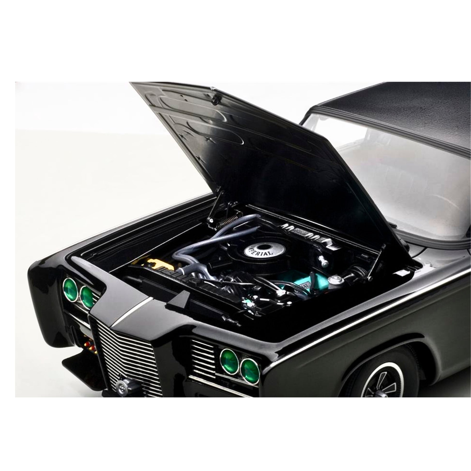 Black Beauty "The Green Hornet" (1966-1967) TV Series 1/18 Diecast Model Car by Autoart.