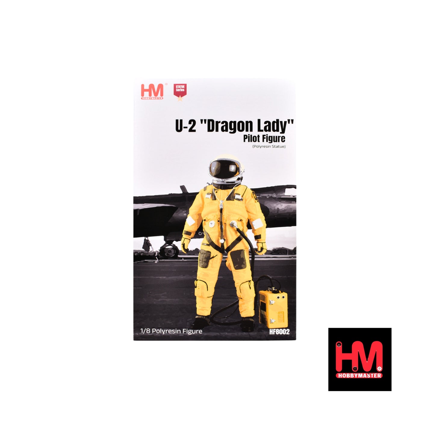 U-2 "Dragon Lady" Pilot Polyresin Statue "Statue Series" 1/8 Scale Model by Hobby Master