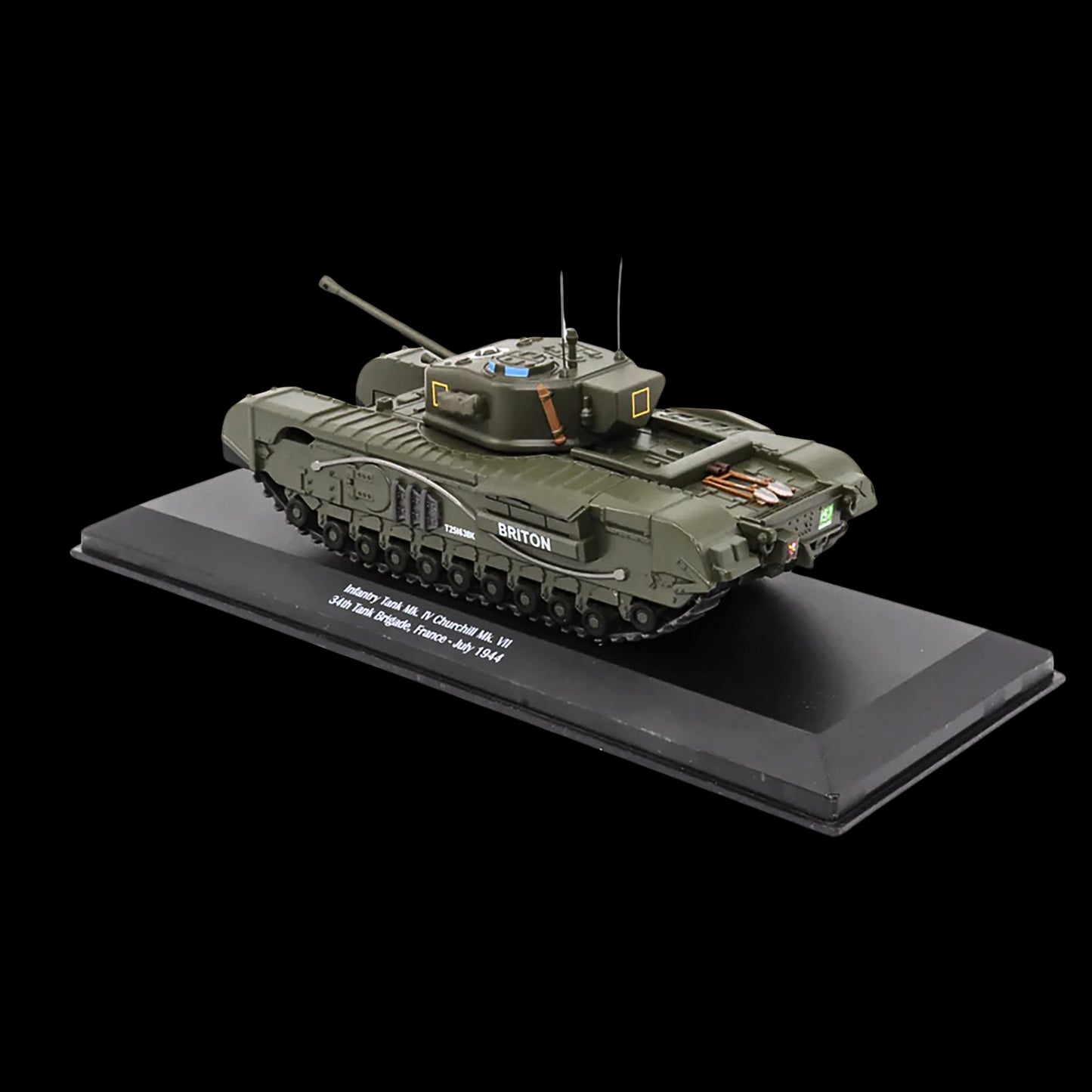 Infantry Tank Mk. IV Churchill Mk. VII "Briton" "UK 34th Tank Brigade France July 1944" 1/43 Diecast Model by AFVs of WWII