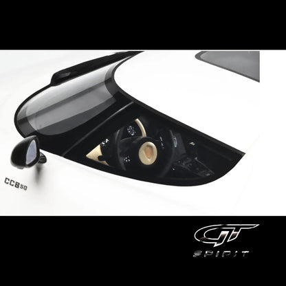 2024 Koenigsegg CC850 Crystal White 1/18 Model Car by GT Spirit