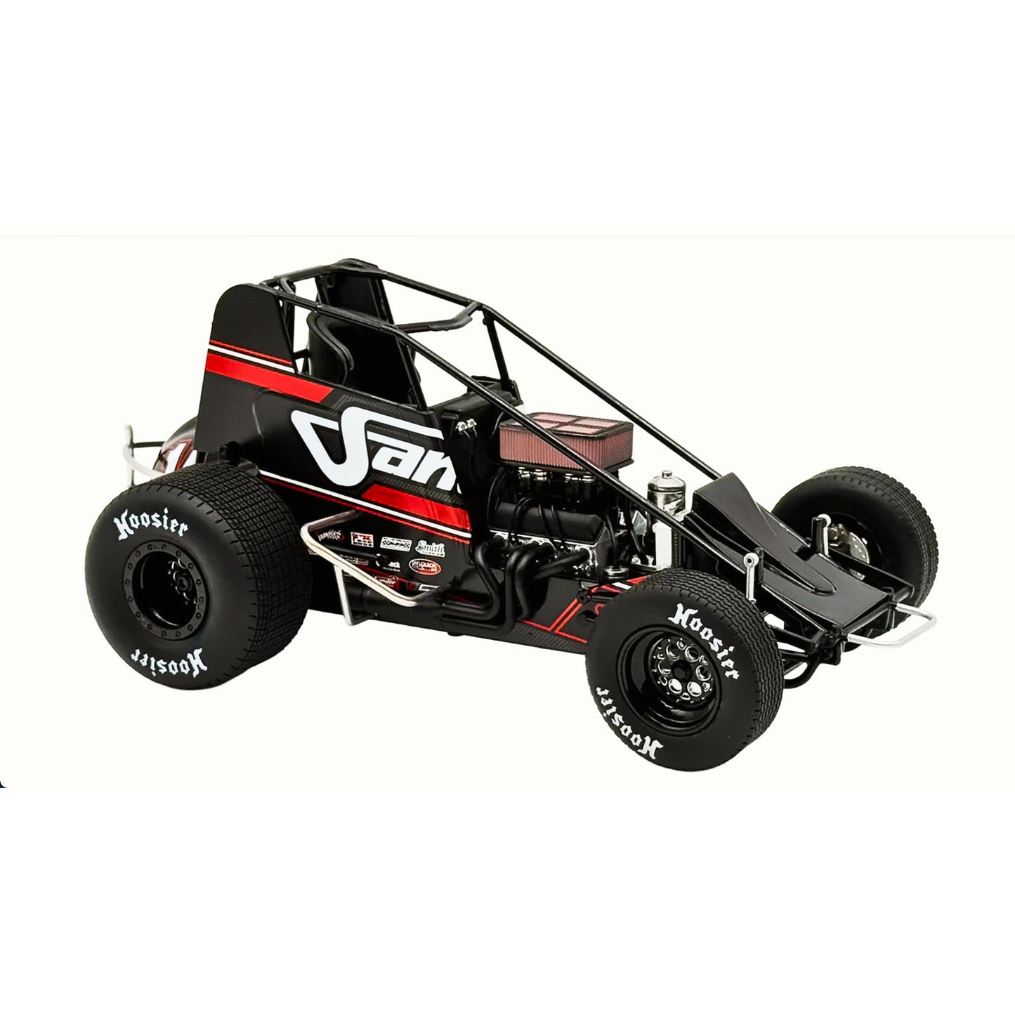 Winged Sprint Car #14 Spencer Bayston "Four CCCC's Construction - Sander" Jason Meyers Racing