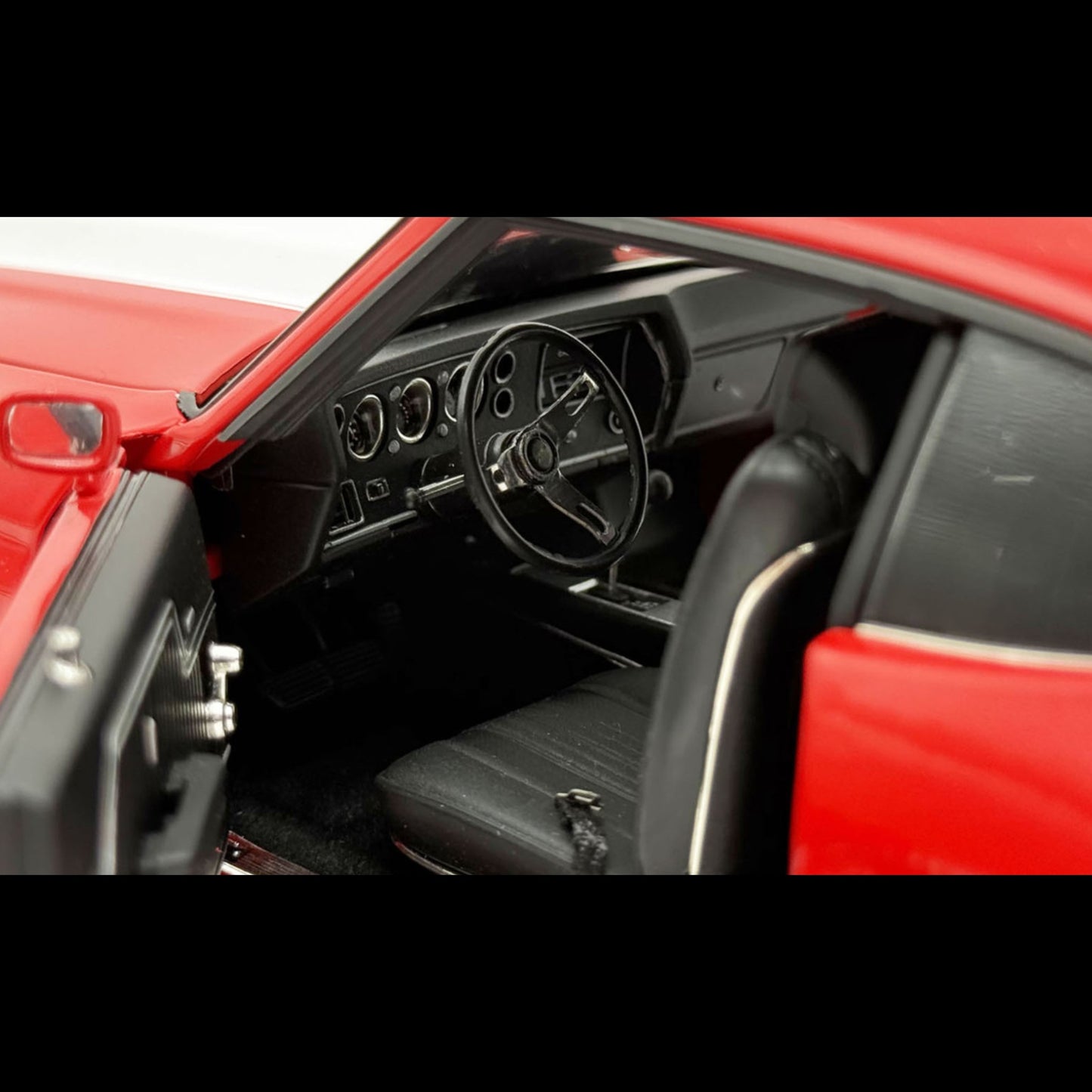 1970 Chevrolet Chevelle SS "Red Eye" Red with White Stripes Limited Edition to 354 pieces Worldwide 1/18 Diecast Model Car by ACME