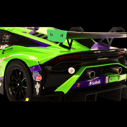 Lamborghini Huracan GT3 EVO2 #78 Devlin DeFrancesco - Misha Goikhberg - Sandy Mitchell - Loris Spinelli "Forte Racing" IMSA "24 Hours of Daytona" (2024) 1/18 Model Car by Top Speed