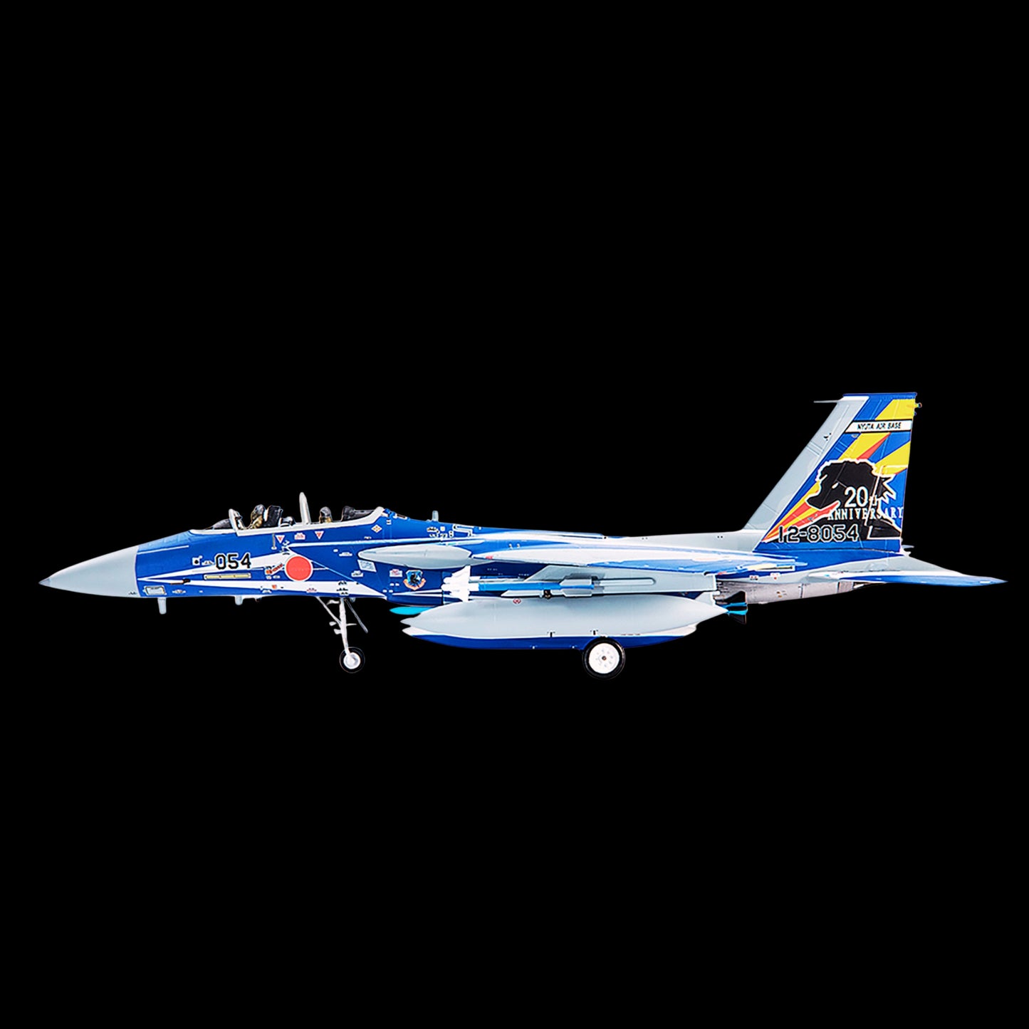 F-15DJ JASDF (Japan Air Self-Defense Force) Eagle Fighter Aircraft "23rd Fighter Training Group 20th Anniversary" with Display Stand Limited Edition to 600 pieces Worldwide  by JC Wings