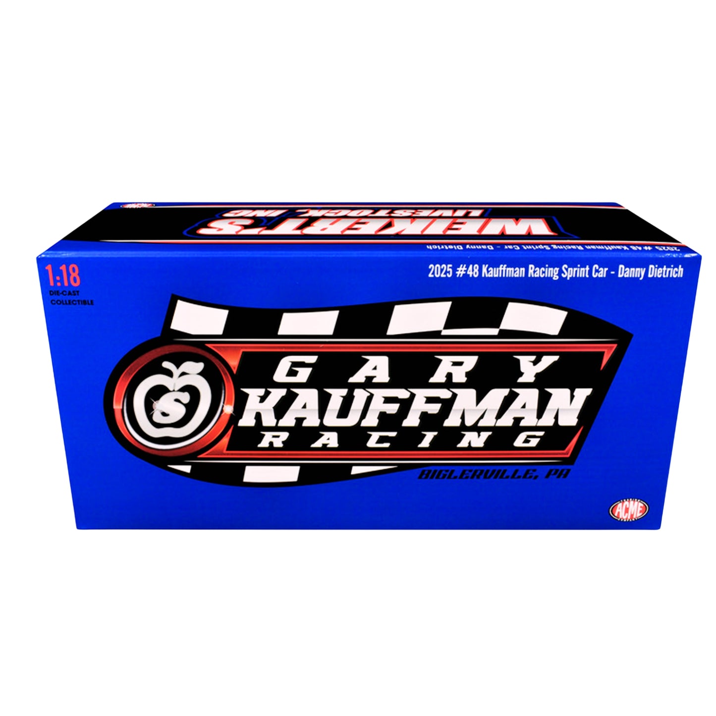 Winged Sprint Car #48 Danny Dietrich "Weikert's Livestock - Speedway Cars" Gary Kauffman Racing (2025)