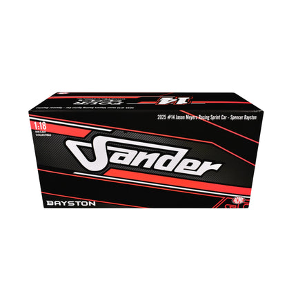 Winged Sprint Car #14 Spencer Bayston "Four CCCC's Construction - Sander" Jason Meyers Racing