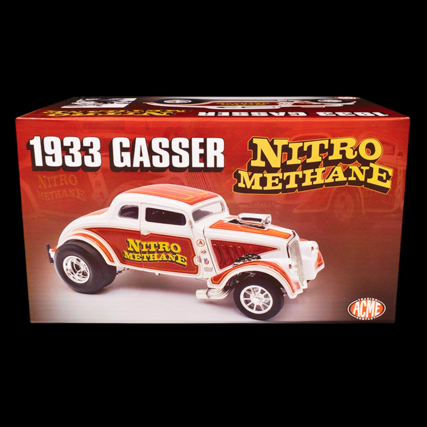 1933 Gasser "Nitro Methane" White and Brown Limited Edition