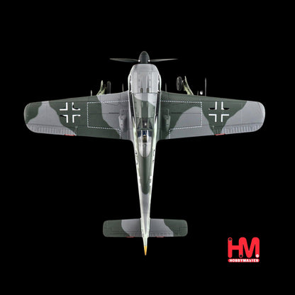 Focke-Wulf Fw 190A-3 Fighter Aircraft "8. Staffel Jagdgeschwader 2 (8/JG.2) World War II" German Luftwaffe "Air Power Series" 1/48 Diecast Model by Hobby Master