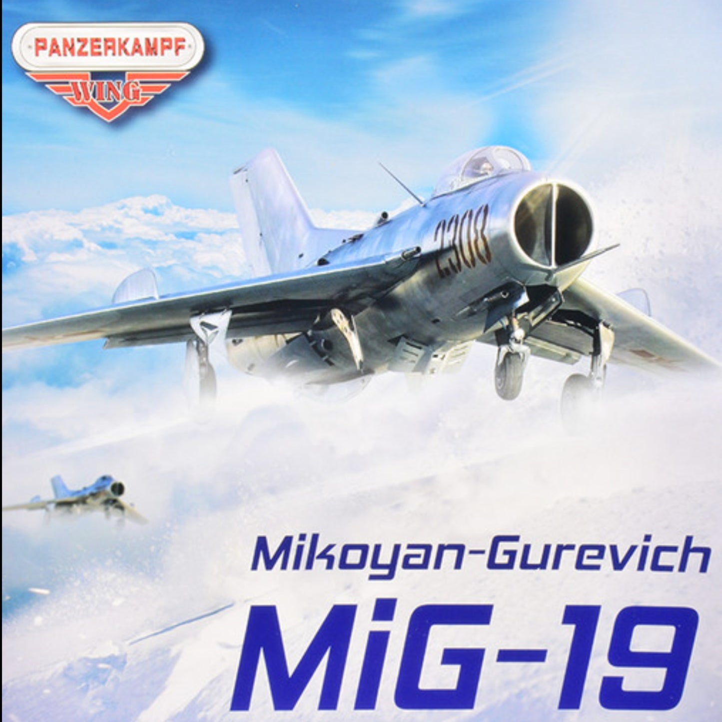 Mikoyan-Gurevich MiG-19S Farmer C Fighter Aircraft "Yellow 45" "VVS Display Team Soviet Air Force Kubinka Air Base" (1960) "Wing" Series  by Panzerkampf