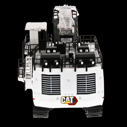 Diecast Masters CAT 6060 Hydraulic Mining Front Shovel (Coal Config) White 1/87 HO Diecast Model (High Line Series)